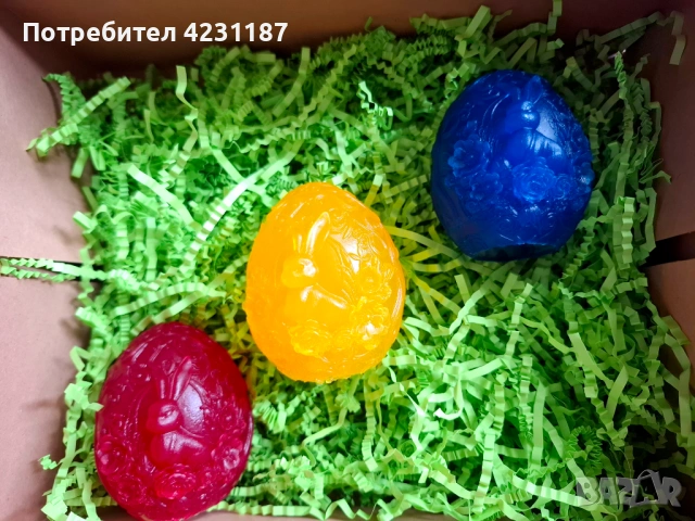 Сапунени великденски яйца, снимка 5 - Декорация за дома - 53945411