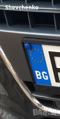 Тапи капачки за регистрационни номера бели сини и самонарезни винтове Против Кражба, снимка 2 - Аксесоари и консумативи - 49684116