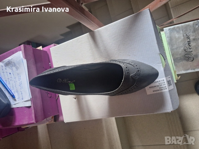 нови обувки Мегияс набук , снимка 4 - Дамски ежедневни обувки - 54160841