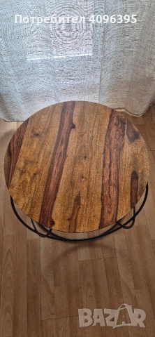 Холна маса от масив, снимка 2 - Маси - 53475667