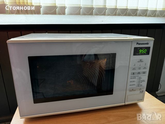 Микровълнова 800W Compact Microwave NN-E271WMBPQ, снимка 3 - Микровълнови - 46539754