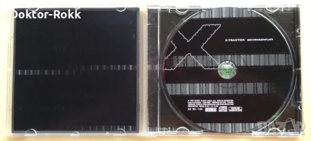 X-Tractor – Gehirnkonflikt – CD, 2007, снимка 3 - CD дискове - 50144172