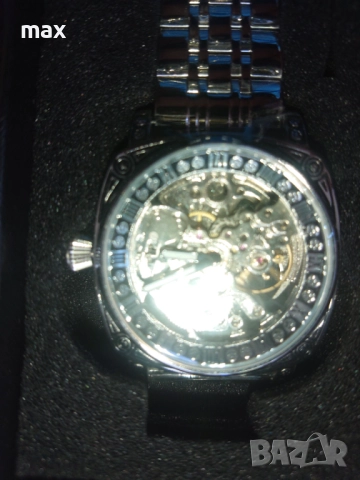 Автоматичен ,механичен, водоустойчив часовник time corridor, ненадраскваемо стъкло ,водоустойчив., снимка 3 - Мъжки - 52244562