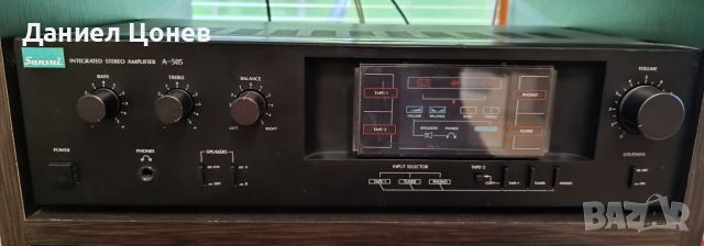 Усилвател SANSUI  A-505, снимка 9 - Ресийвъри, усилватели, смесителни пултове - 45723898