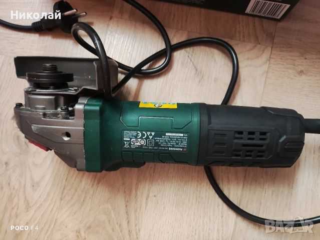 Ъглошлайф Parkside PWS 115 C3, снимка 4 - Други инструменти - 53763837