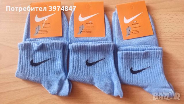 Универсален размер мъжки и дамски чорапи Nike къс конч 35-41, снимка 5 - Мъжки чорапи - 46404505