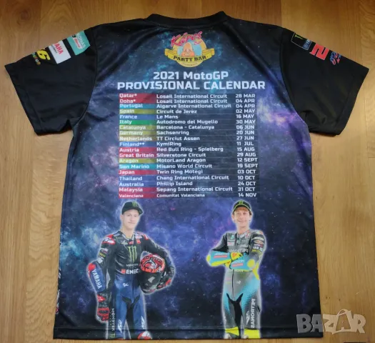 Moto Jersey - мъжка мото крос тениска MotoGP 2021, снимка 2 - Тениски - 47249507