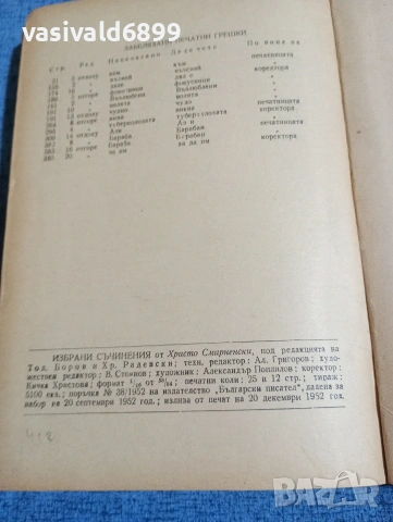 Христо Смирненски - избрано , снимка 8 - Българска литература - 53688967