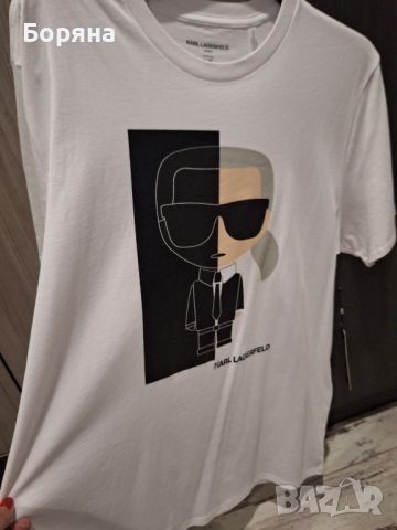 Тениска Karl Lagerfeld, снимка 2 - Тениски - 45688510