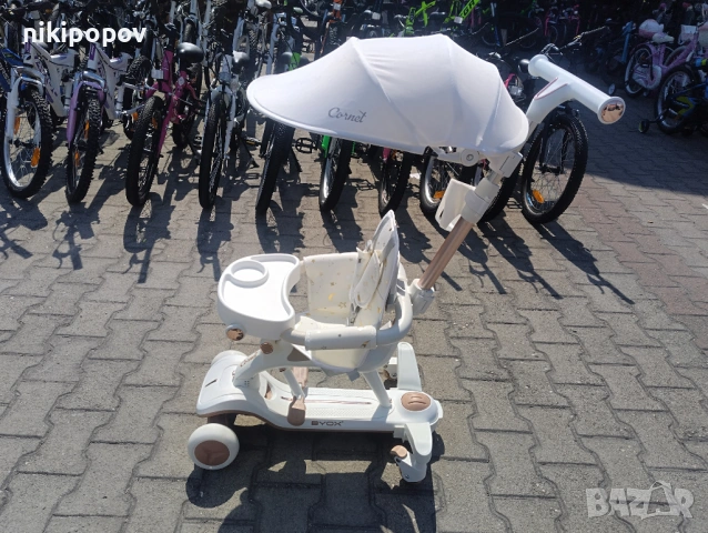 BYOX Детска тротинетка Cornet 6в1 бял, снимка 4 - Скутери и тротинетки - 53564029
