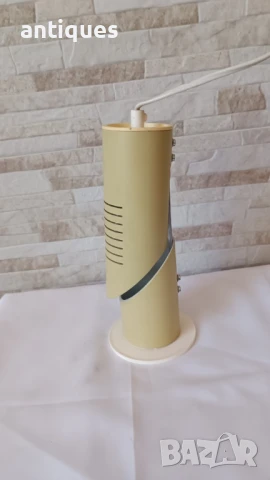 Полска настолна лампа - Szarvasi Vas-Fémipari SZ. - метална - №17, снимка 8 - Антикварни и старинни предмети - 51260211