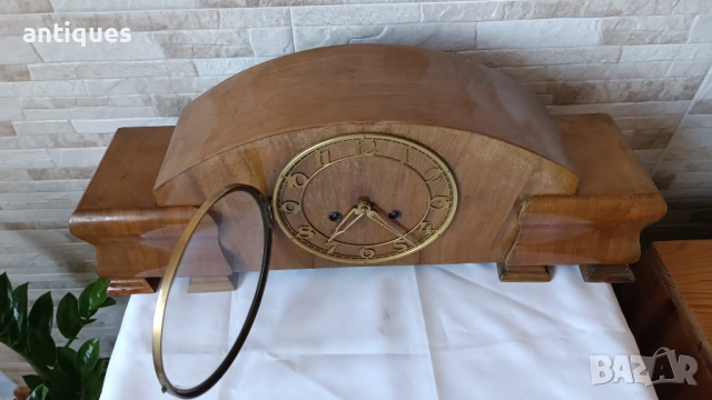 Стар каминен часовник - Kienzle - Germany -Антика - 1960", снимка 6 - Антикварни и старинни предмети - 53006058