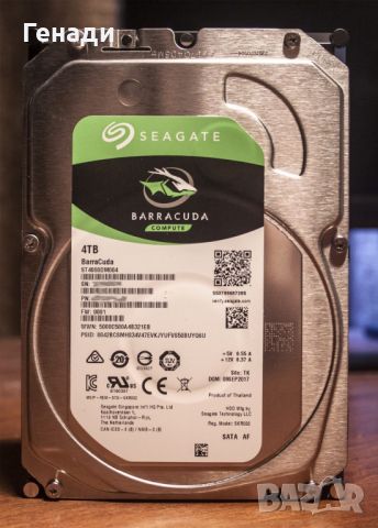 HDD HGST WD Seagate Hitachi Toshiba 3.5” 2TB / 4TB/ 6TB / 8TB / 10TB 7200rpm Enterprise class хардов, снимка 1 - Твърди дискове - 46562377