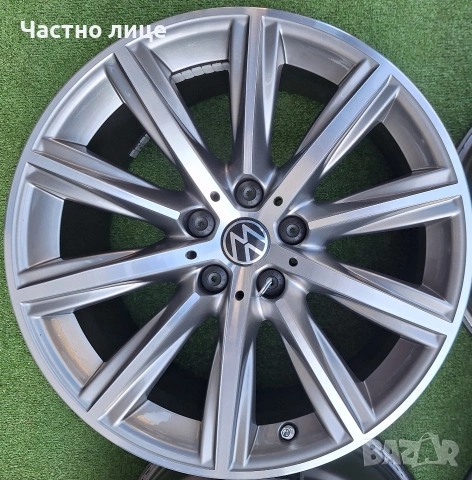 Продавам 4бр 18-ки джанти за Фолксваген Пасат, Тигуан, Артеон, Файтон, Широко , снимка 5 - Гуми и джанти - 54126043