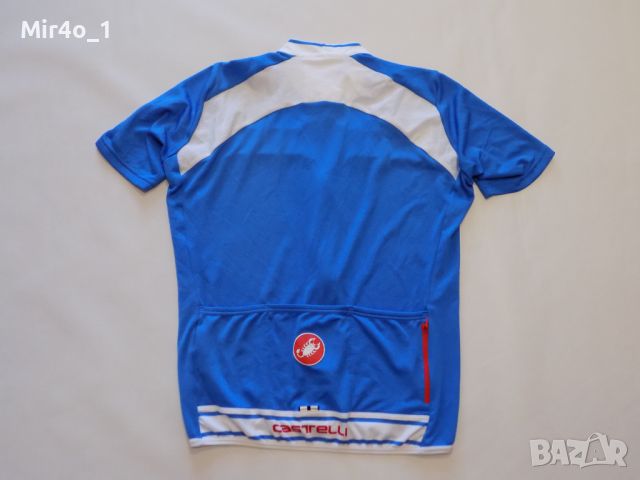 вело джърси castelli тениска екип шосейно колоездене мъжко оригинал XL, снимка 2 - Спортни дрехи, екипи - 46217578