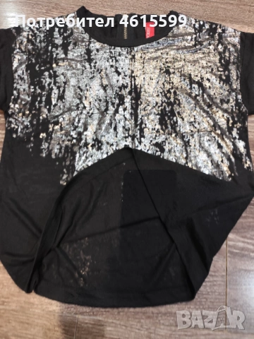 ефектна блузка, снимка 3 - Тениски - 53951298
