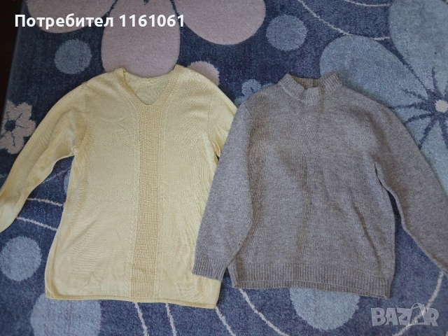 БЛУЗИ ЯКЕТА ПАЛТА ПОТНИЦИ ДЪНКИ НА БЮДЖЕТНИ ЦЕНИ при поръчка на две намеление с 2лв , снимка 3 - Блузи с дълъг ръкав и пуловери - 52234621