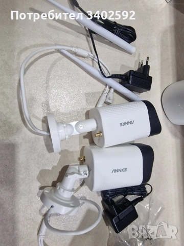 Камери 3mp annke 2 броя wifi