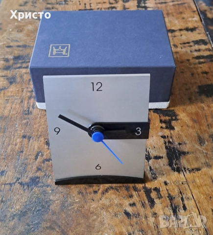 часовник за бюро Хенкелс Henkels Германия дизайнерски супер качествен в подаръчна кутия, снимка 3 - Органайзери - 22704027