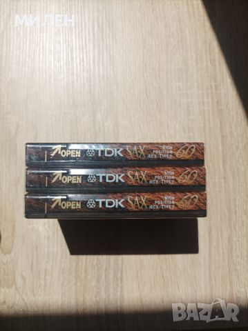 TDK SA-X Аудио касети, снимка 3 - Аудио касети - 45492268