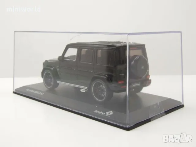 Mercedes-Benz G63 AMG 2022 - мащаб 1:43 на Solido моделът е нов в PVC дисплей-кейс, снимка 8 - Колекции - 45793799