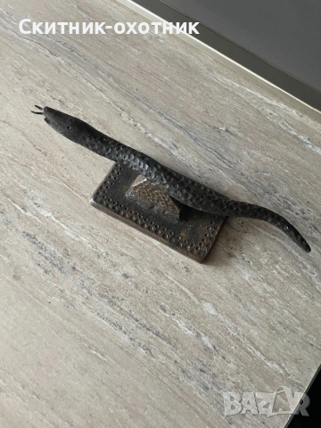 Метална фигура на змия, снимка 2 - Колекции - 53235739