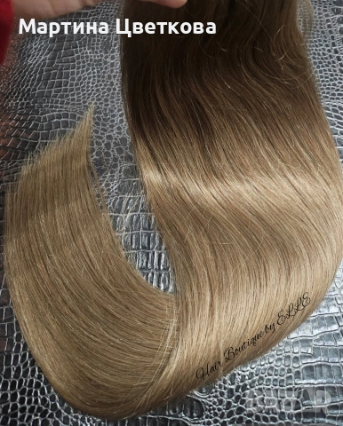 Естествена Реми коса на цяла треса, снимка 3 - Аксесоари за коса - 53569604