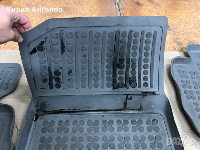 Гумени стелки за BMW E46 E90 (сиви), снимка 3 - Аксесоари и консумативи - 52654355