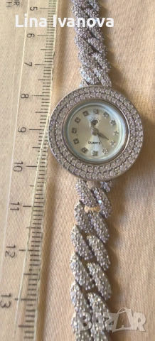 Красив сребърен часовник 925, снимка 5 - Дамски - 52799407