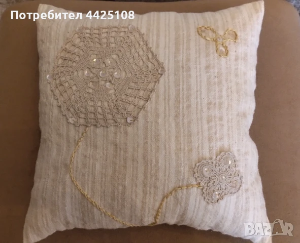 Декоративни винтидж възглавници , снимка 2 - Декорация за дома - 51124648