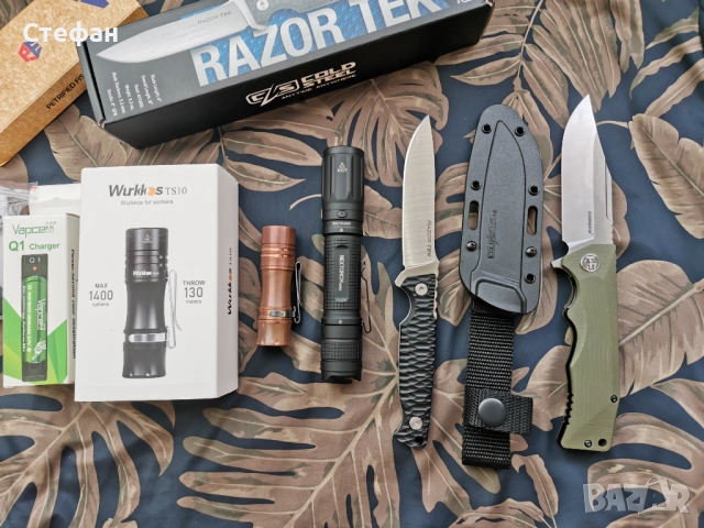 ХИТ ЦЕНА Фикс Cold Steel Razor Tek 4, снимка 2 - Ножове - 53077153