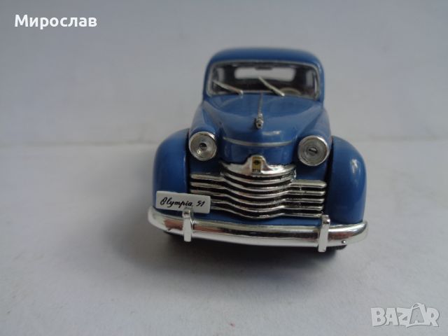 1:43 OPEL OLYMPIA КОЛИЧКА ИГРАЧКА МОДЕЛ , снимка 2 - Колекции - 46100410