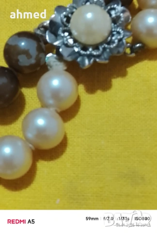 Красиво перлено колие и гривна, снимка 10 - Бижутерийни комплекти - 53233831