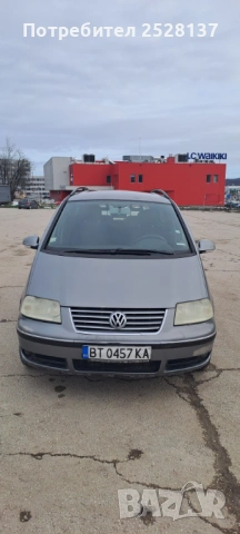 VW Sharan 1.9 TDI (116 к.с.) – Автоматик, 7 местен, Фейслифт (2004 г.), снимка 4 - Автомобили и джипове - 53599856