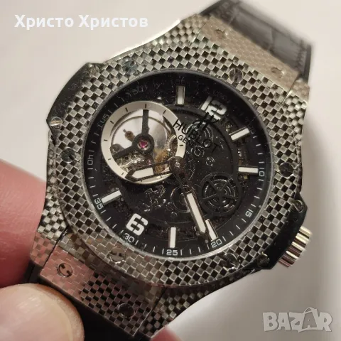 Мъжки луксозен часовник Hublot Ferrari Armillary Tourbillon , снимка 3 - Мъжки - 47088671