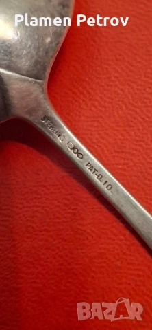 Колекционерска чиния сребърни лъжички и рогатки , снимка 18 - Колекции - 28403331