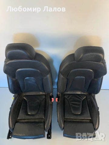 Предни кожени седалки подгрев А5 S5 (07-16)г. , снимка 5 - Части - 50818986