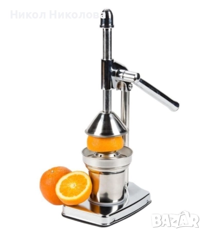 Механична цитрус преса, снимка 2 - Сокоизстисквачки и цитрус преси - 52377964