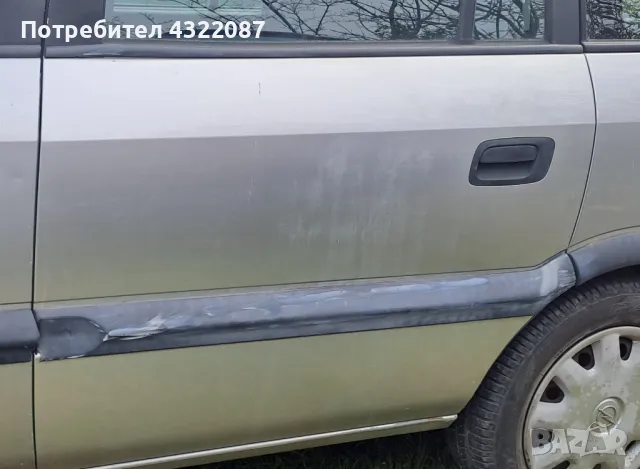 Врата багажник / врата странична за Опел Зафира Opel Zafira 1.8I 125к.с, снимка 2 - Части - 50318102