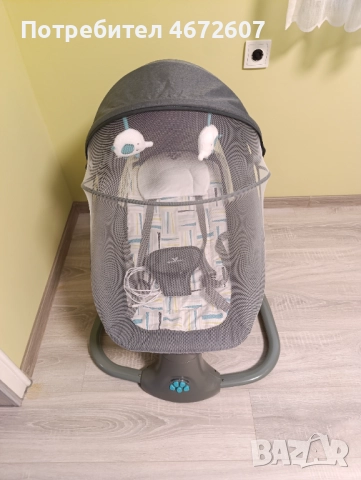 Електрическа люлка Cangaroo, снимка 3 - Детски люлки - 52857341