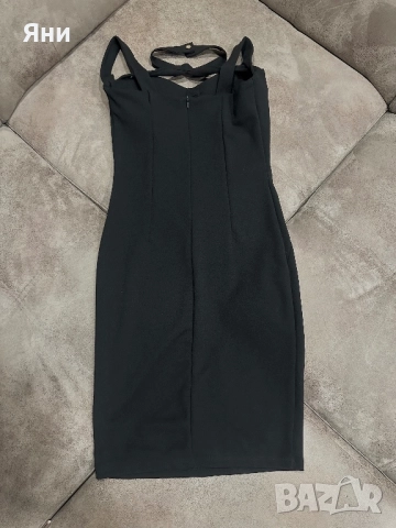 Черна рокля, размер S, снимка 2 - Рокли - 51720751