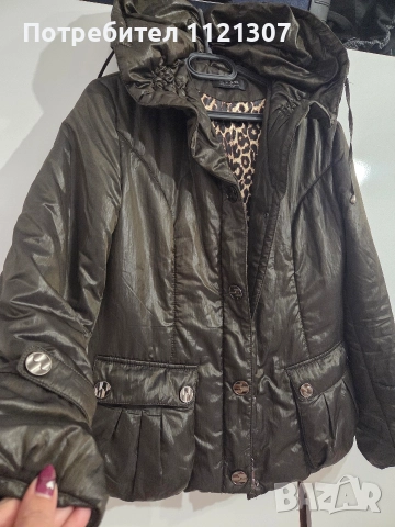 Олекотено зимно яке , снимка 5 - Якета - 52590691