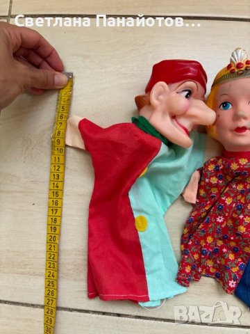 3 броя кукли за куклен театър, снимка 2 - Образователни игри - 51275469