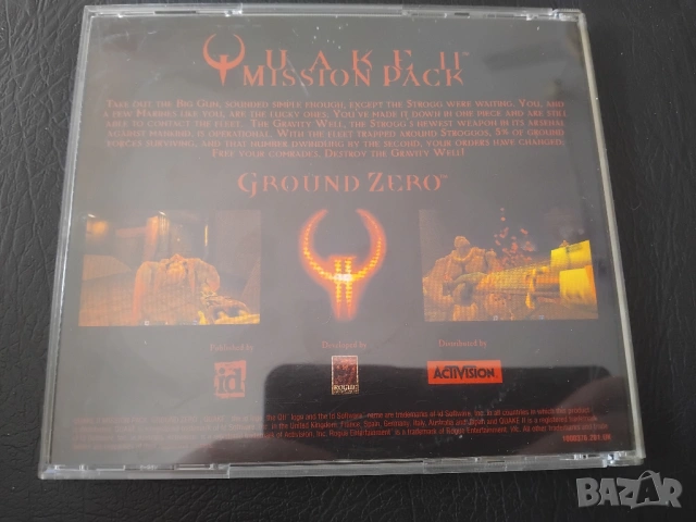 Quake II: Ground Zero - оригинална компютърна игра, снимка 3 - Игри за PC - 54246645