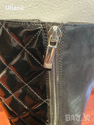 Дамски ботуши Armani кожа, снимка 4 - Дамски ботуши - 51921734