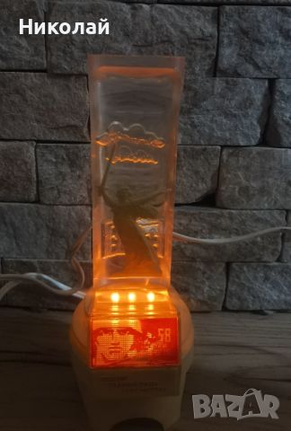 Стар Съветска Нощна лампа Сувенир Сталинград, снимка 6 - Антикварни и старинни предмети - 45877580