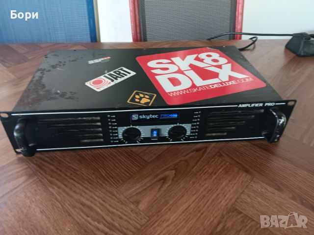 SKYTEC PRO 480  2x240W крайно стъпало, снимка 5 - Ресийвъри, усилватели, смесителни пултове - 46248775