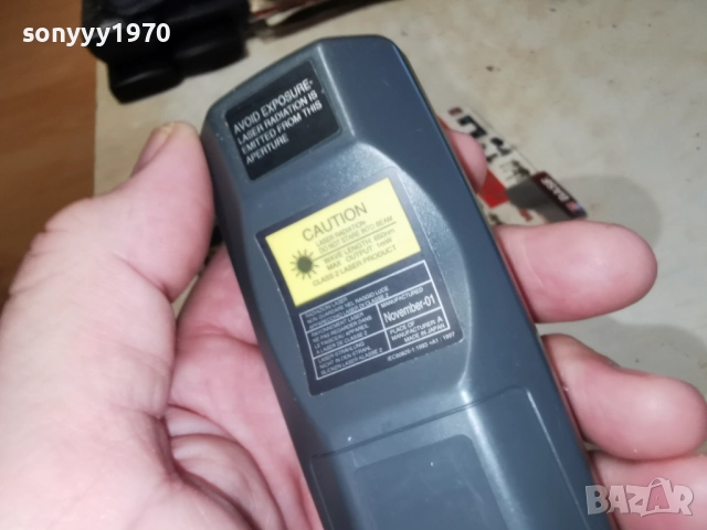 laser radiation remote-made in japan-внос swiss 3012251840, снимка 8 - Ресийвъри, усилватели, смесителни пултове - 52939038