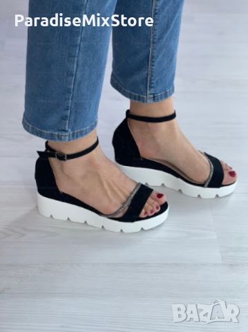 Съчетание на стил и комфорт: Спортно-елегантни дамски сандали за активен лайфстайл , снимка 2 - Сандали - 45357364