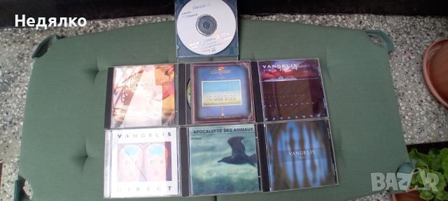 7бр винтидж cd Vangelis, снимка 1 - CD дискове - 45681533